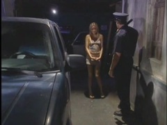 TubeHardcore presents: Police officer gets a blowjob from skinny girl