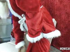 TubeHardcore presents: Hot xmas video from scandinavian monicamilf - norsk jul