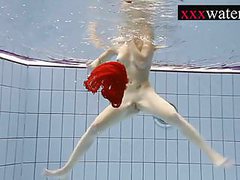 TubeHardcore presents: Sexy hot girl swimming in the pool
