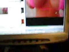 TubeHardcore presents: Amateur whore in mini skirt stripping showing natural 38 f tits and big ass for you to cum hard