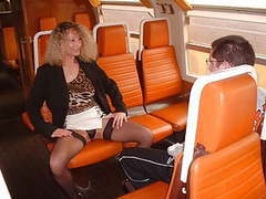 TubeHardcore presents: Mom and virgin boy in train