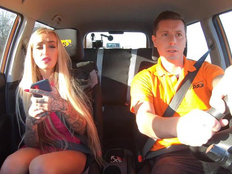 TubeHardcore presents: Video of fit daisy lee giving head and getting fucked in the car
