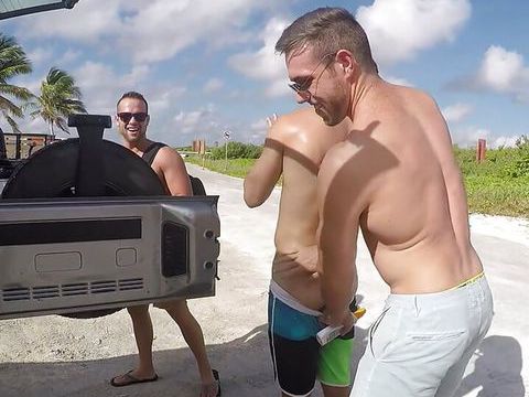 TubeHardcore presents: Men - diving deep into a gay orgy with alex mecum, vadim black, landon mycles and brenner bolton
