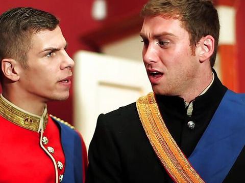 TubeHardcore presents: Men - royal desires an intimate trio featuring connor maguire, paul walker and theo ford