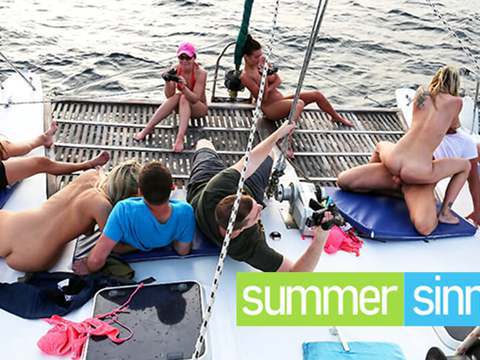 TubeHardcore presents: Crazy boat ride fuck by summersinners