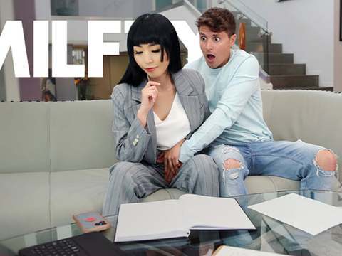TubeHardcore presents: My remorseful stepmom lets me touch her muff because she forgot about my birthday - mylf