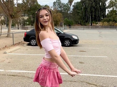 TubeHardcore presents: Hd pov video of skinny della cate with shaved cunt being fucked