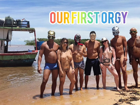 TubeHardcore presents: I took my wives to a gangbang with my friends on an old boat in salvador