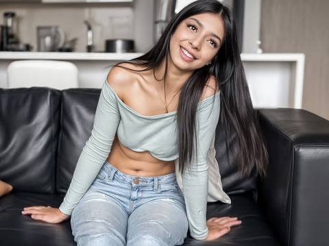 TubeHardcore presents: Cute 18yo latina tight pussy banged at amateur modeling casting