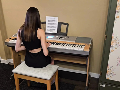 TubeHardcore presents: Techer fucked a piano student