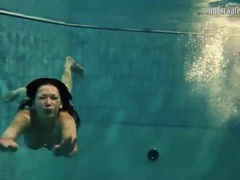TubeHardcore presents: Underwater with bikini swimming girls