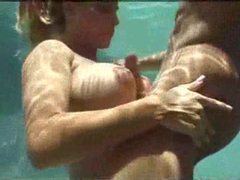 TubeHardcore presents: Chick swallows his cock underwater