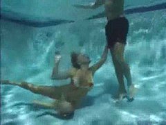 TubeHardcore presents: She has a threesome underwater